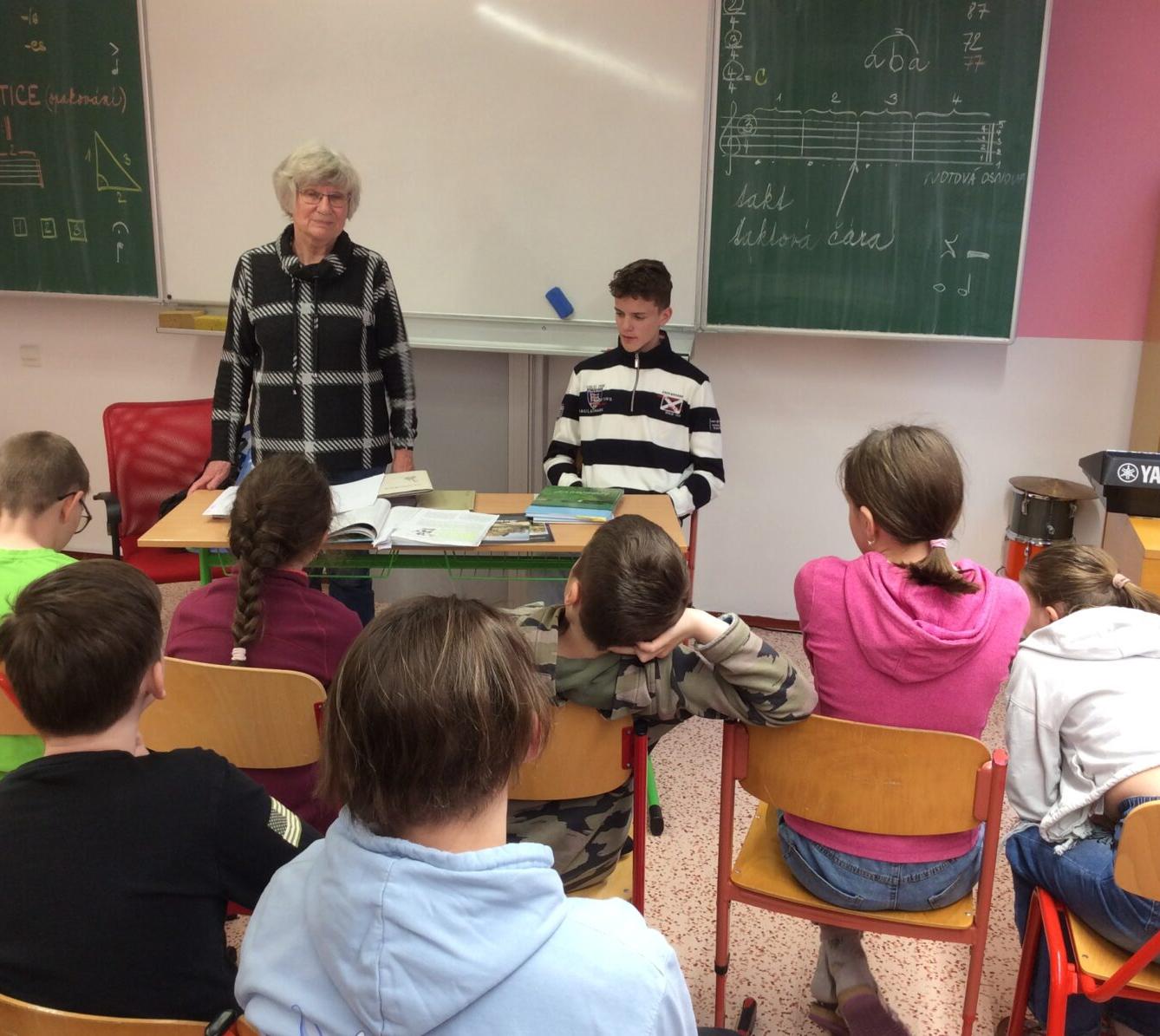 Beseda Žákovského parlamentu s paní Blankou Urbanovou - 9