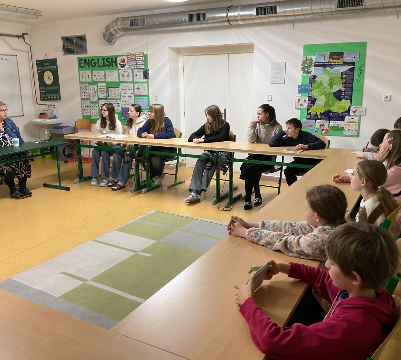 Setkání členů Žákovského parlamentu s paní ředitelkou - 3