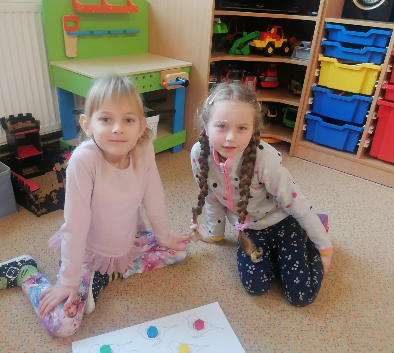 společná práce- "Zvířátka a ptáčci v zimě" :-) - 7