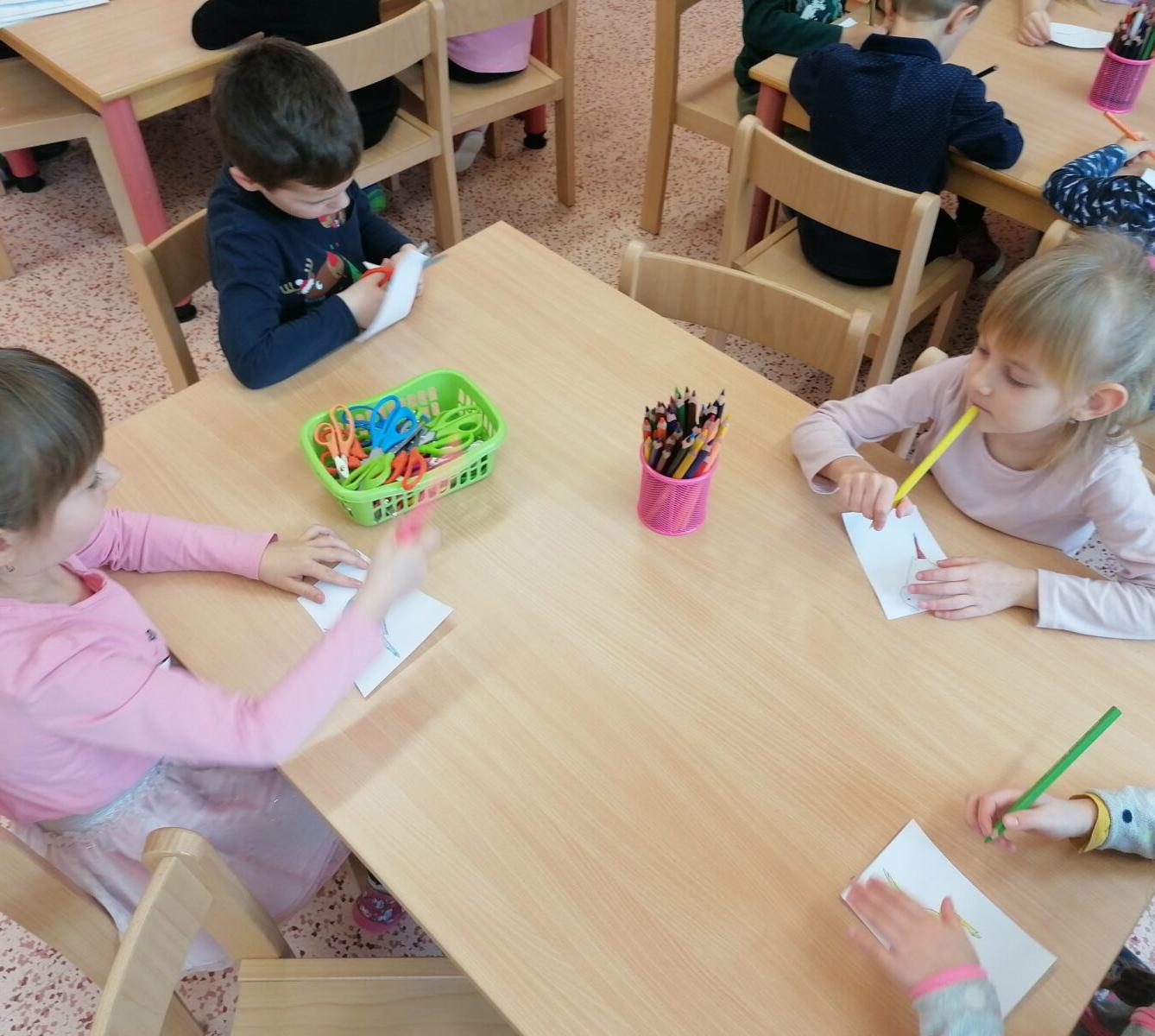 společná práce- "Zvířátka a ptáčci v zimě" :-) - 23