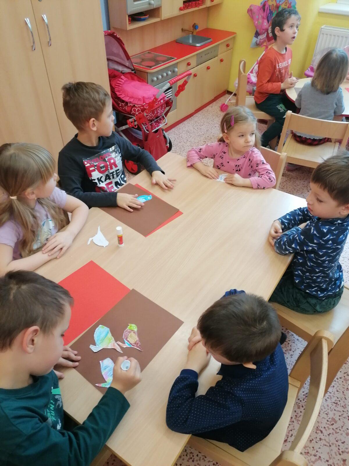 společná práce- "Zvířátka a ptáčci v zimě" :-) - 29