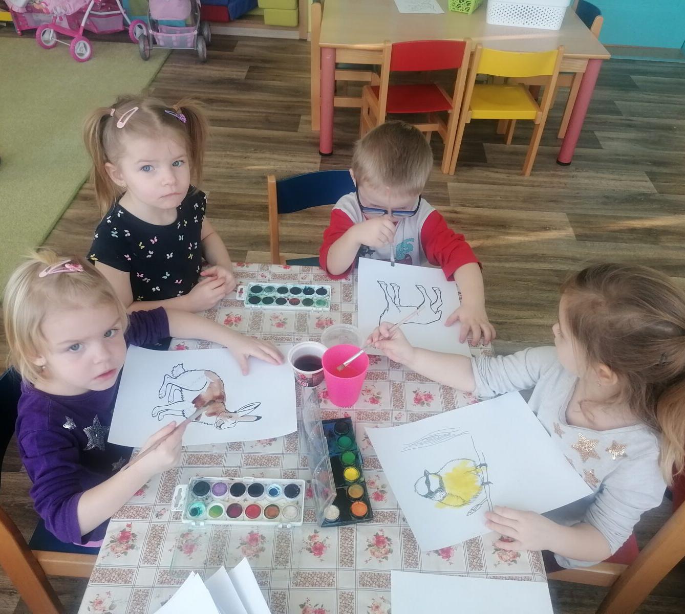 Broučci - tvořeníčko, tvoření - "Zvířátka a ptáčci v zimě" :-) - 1