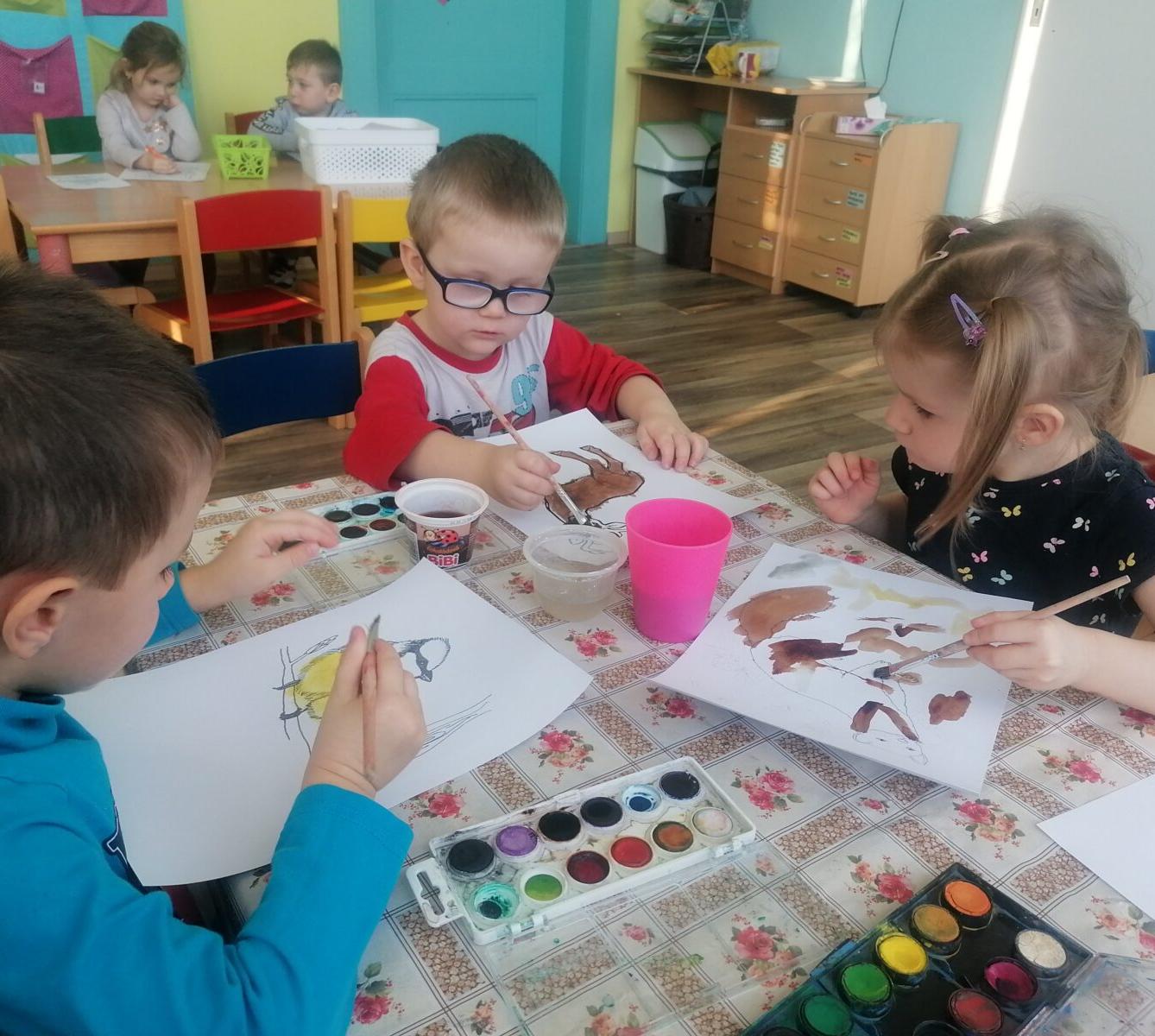 Broučci - tvořeníčko, tvoření - "Zvířátka a ptáčci v zimě" :-) - 2