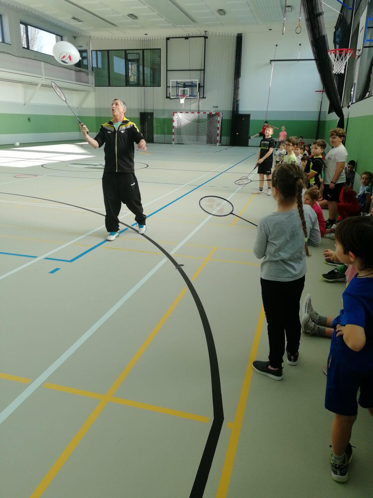 Ukázková hodina badmintonu - 7