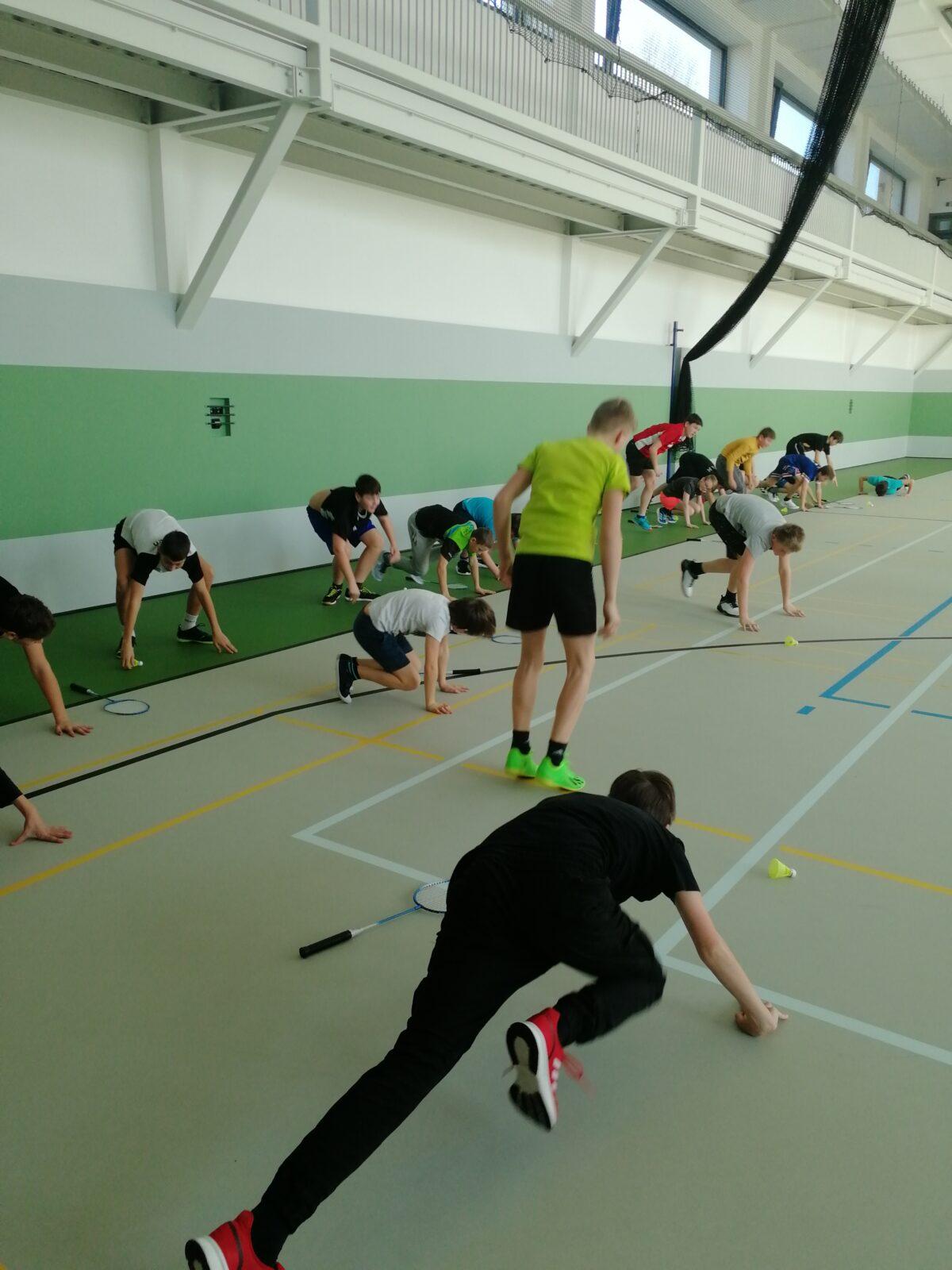 Ukázková hodina badmintonu - 11