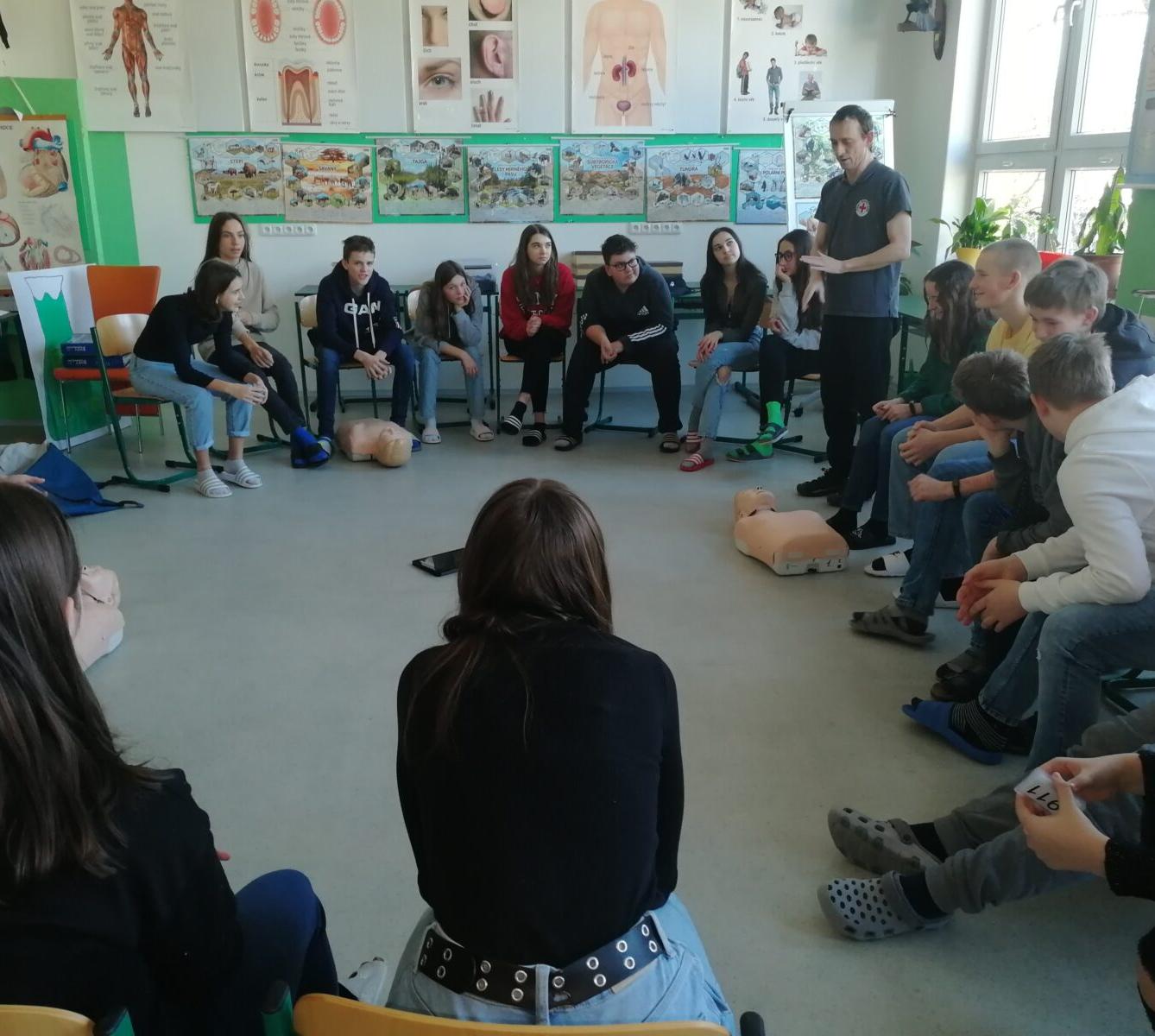 První pomoc v 8. třídě - 1