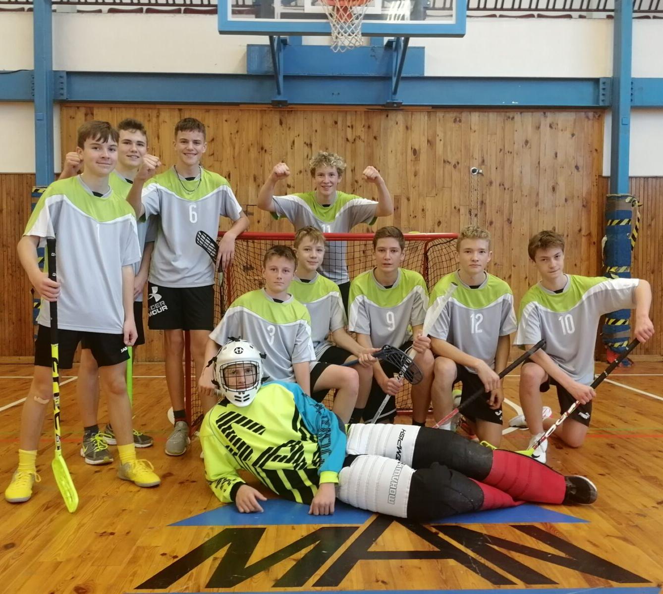 Okrskové kolo ve florbale IV. kat. - 1