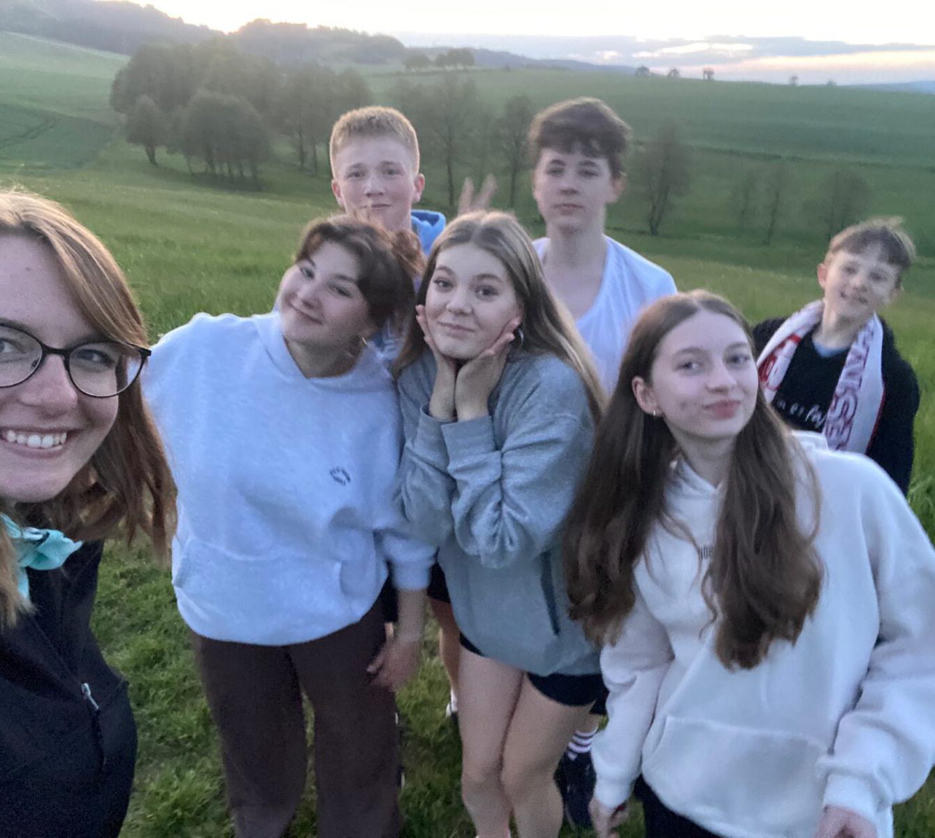 Spaní ve škole - 8. B - 20