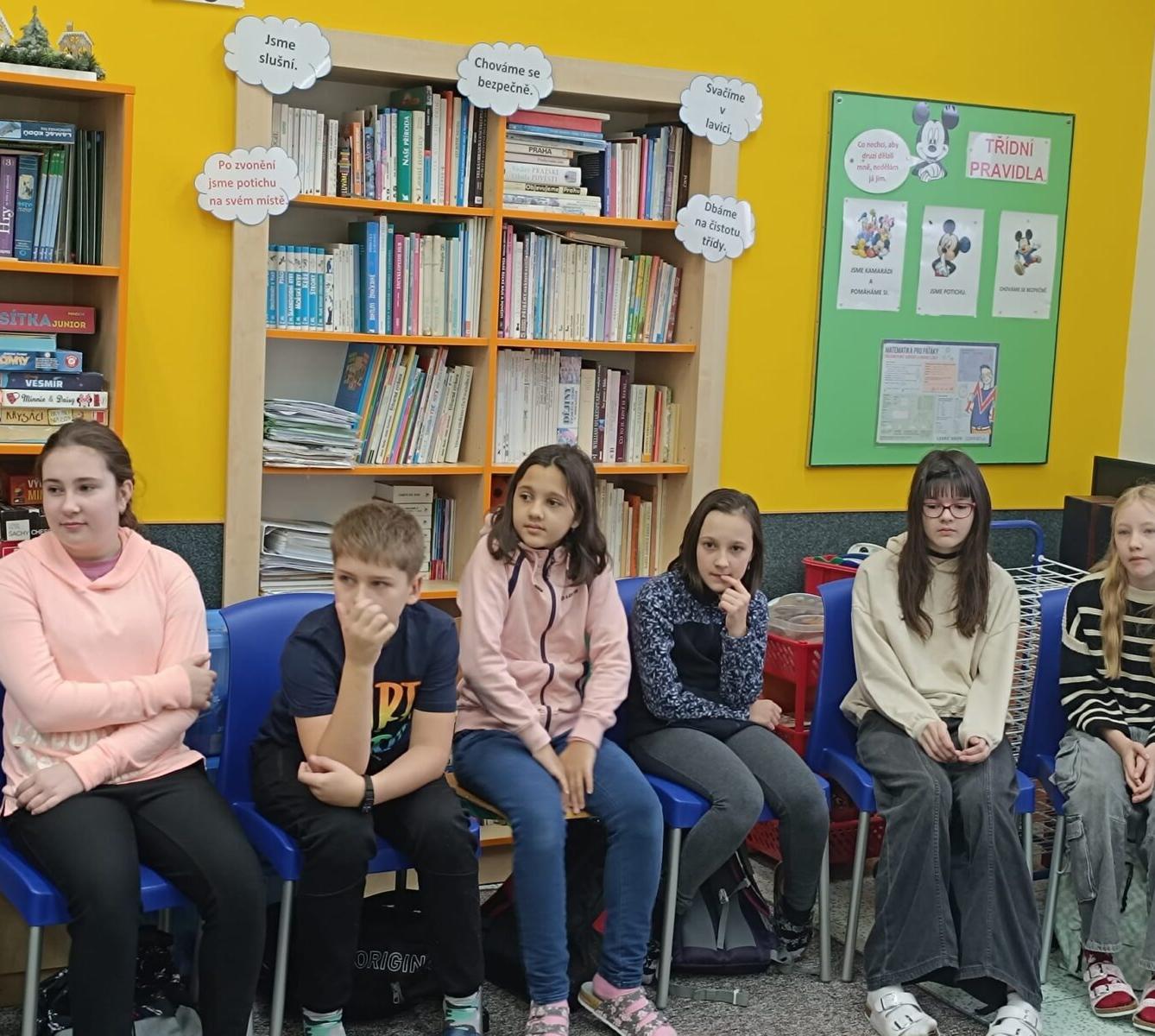 Setkání našich „páťáků“ s budoucími spolužáky z Českých Libchav - 4