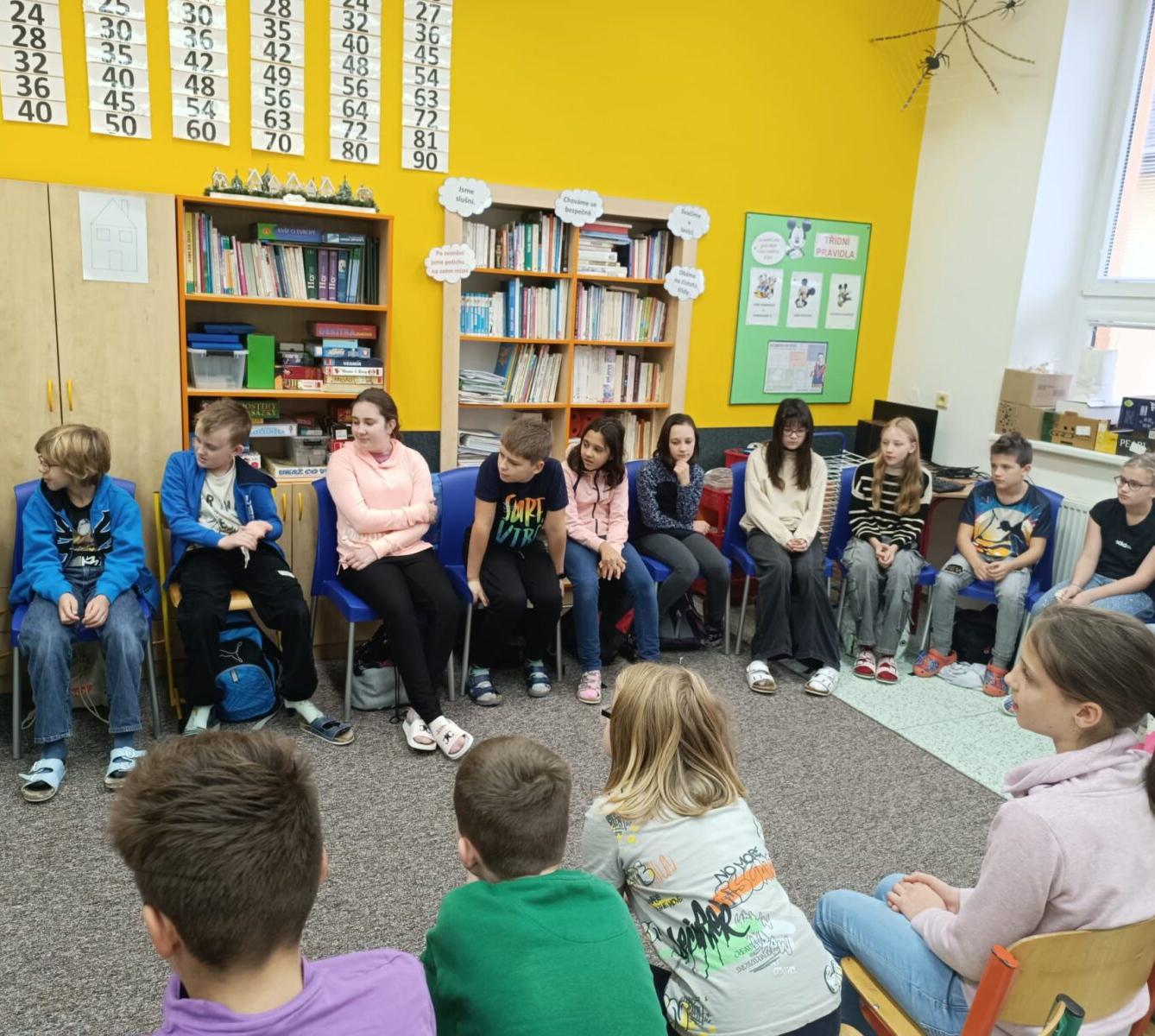 Setkání našich „páťáků“ s budoucími spolužáky z Českých Libchav - 5