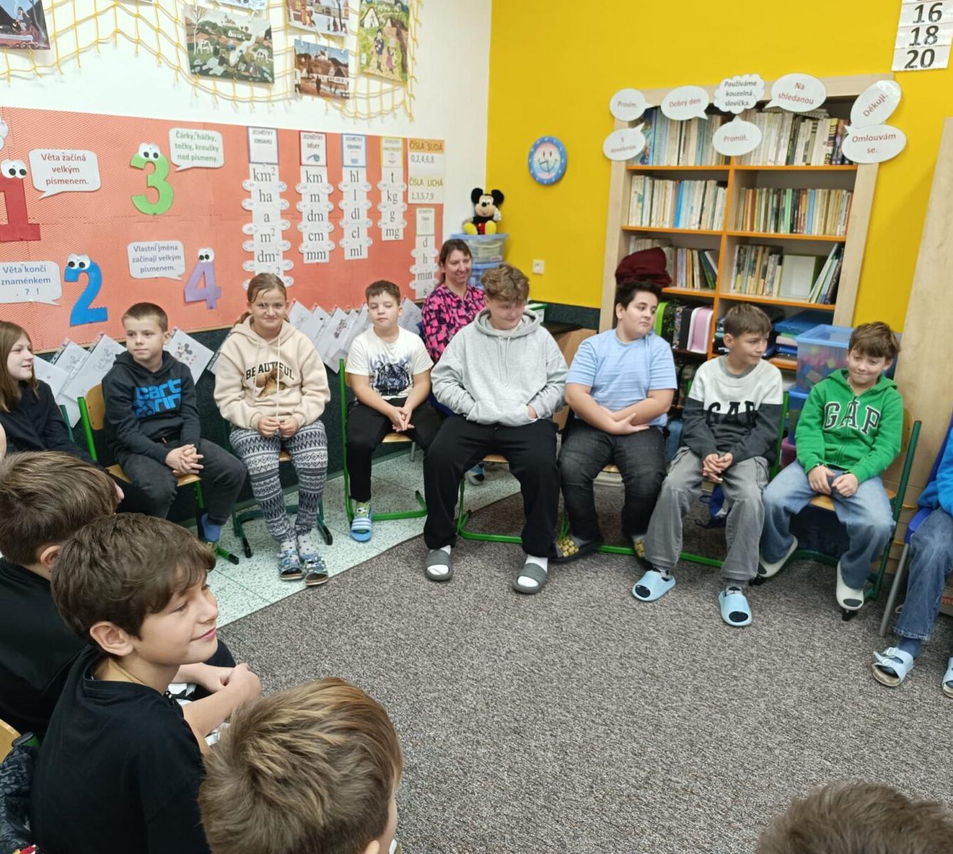 Setkání našich „páťáků“ s budoucími spolužáky z Českých Libchav - 6