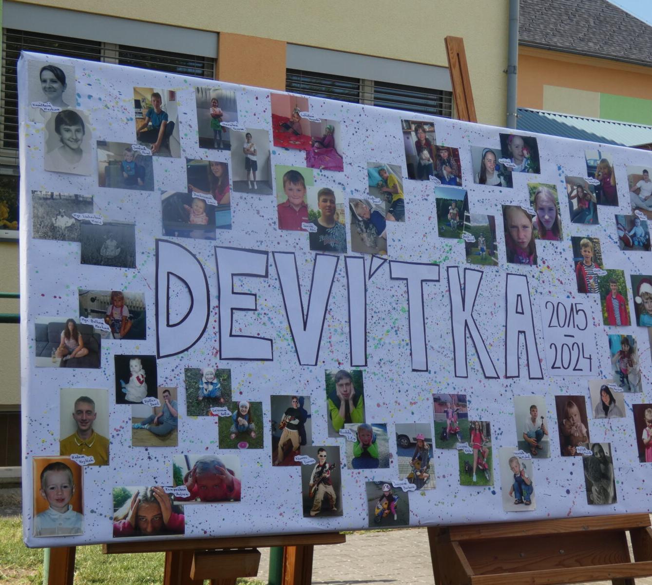 Loučení s deváťáky - zahradní slavnost - 1