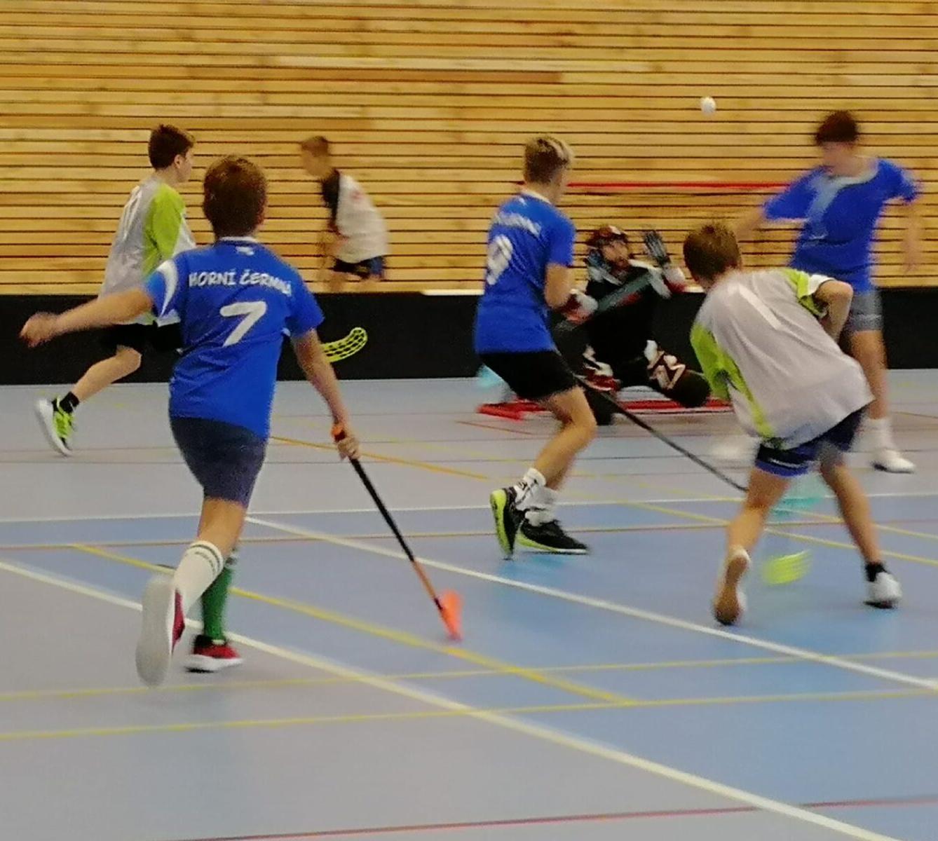 okresní kolo ve florbale - 5