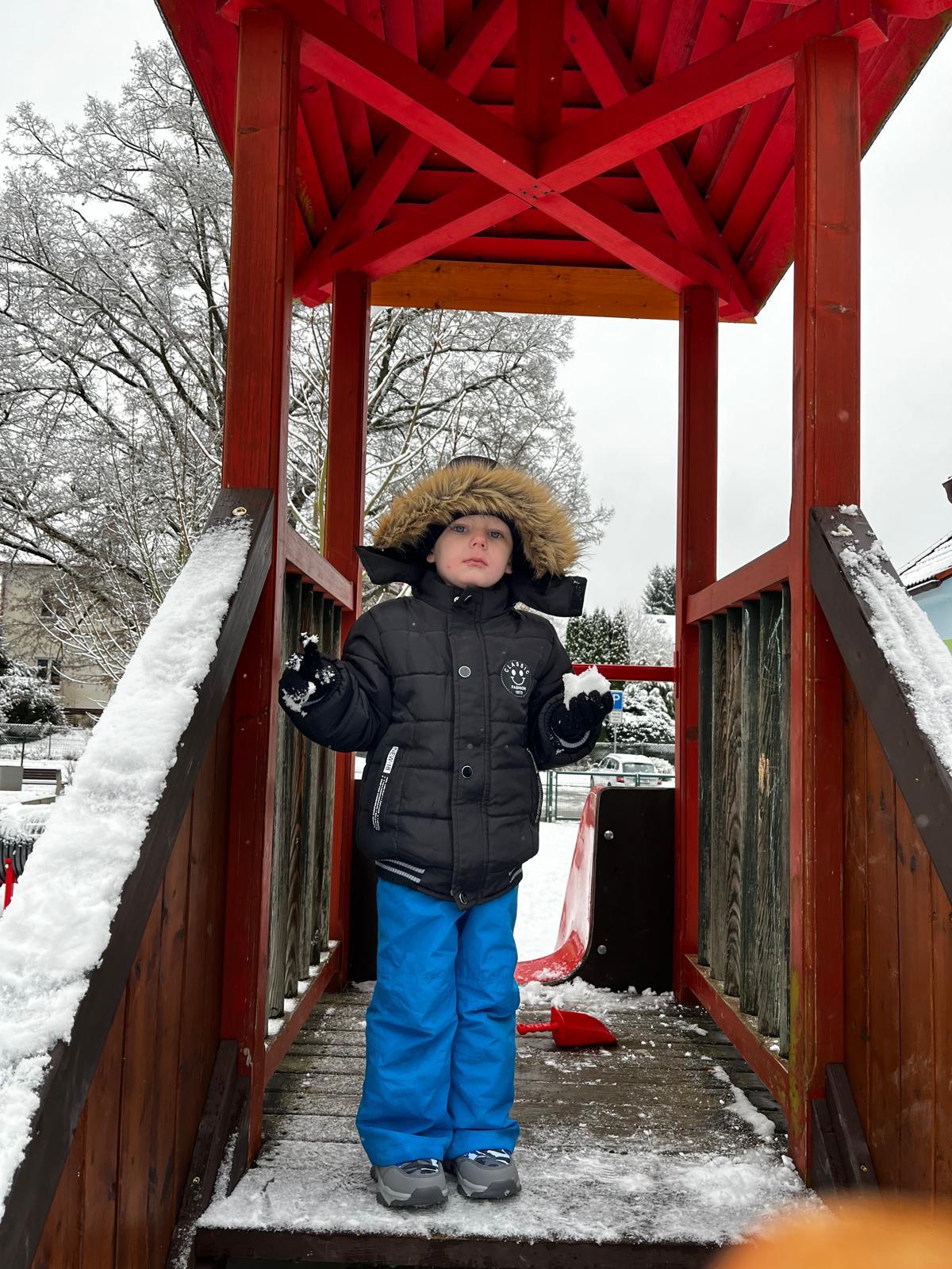 první sníh ve školce - 12