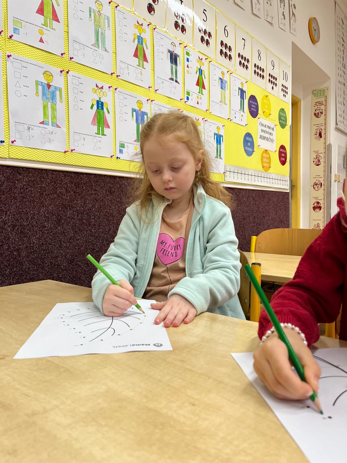 předškoláci - návštěva ZŠ - 16