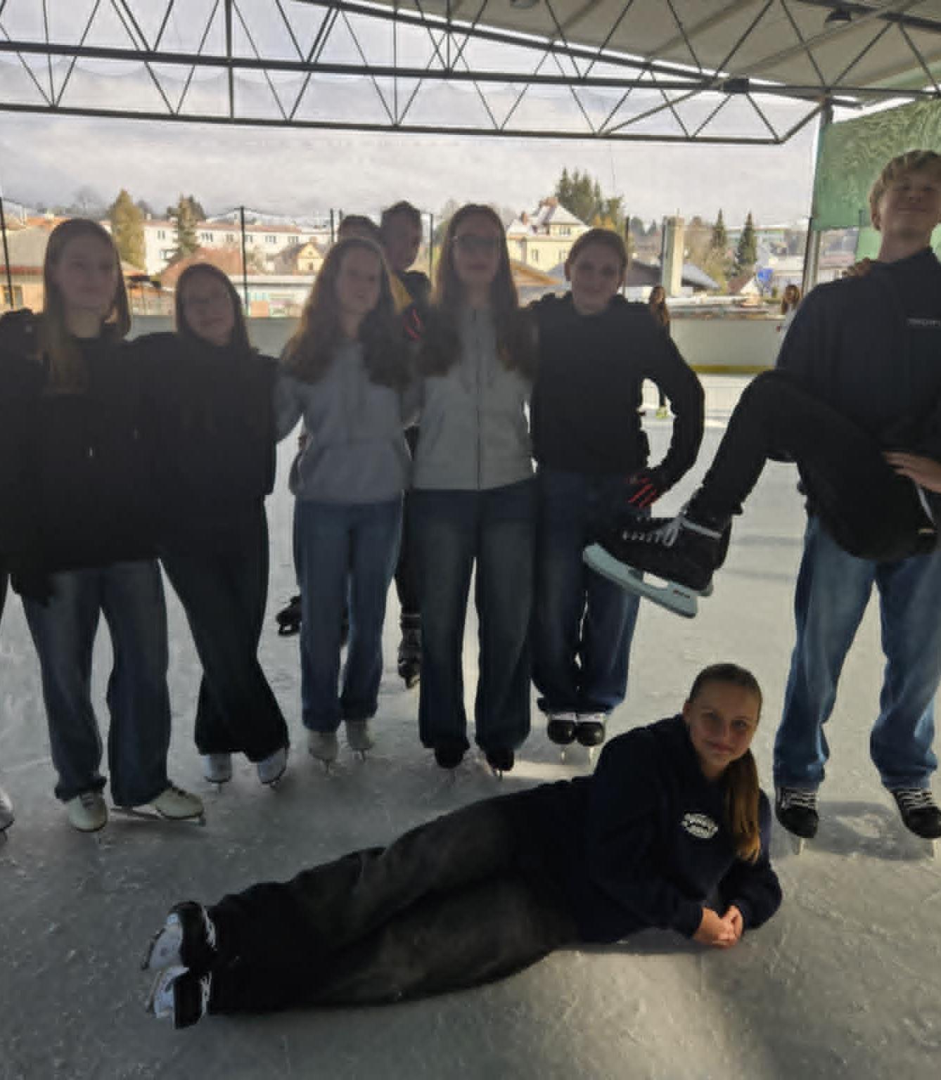 Lednová bruslení na II. stupni - 16